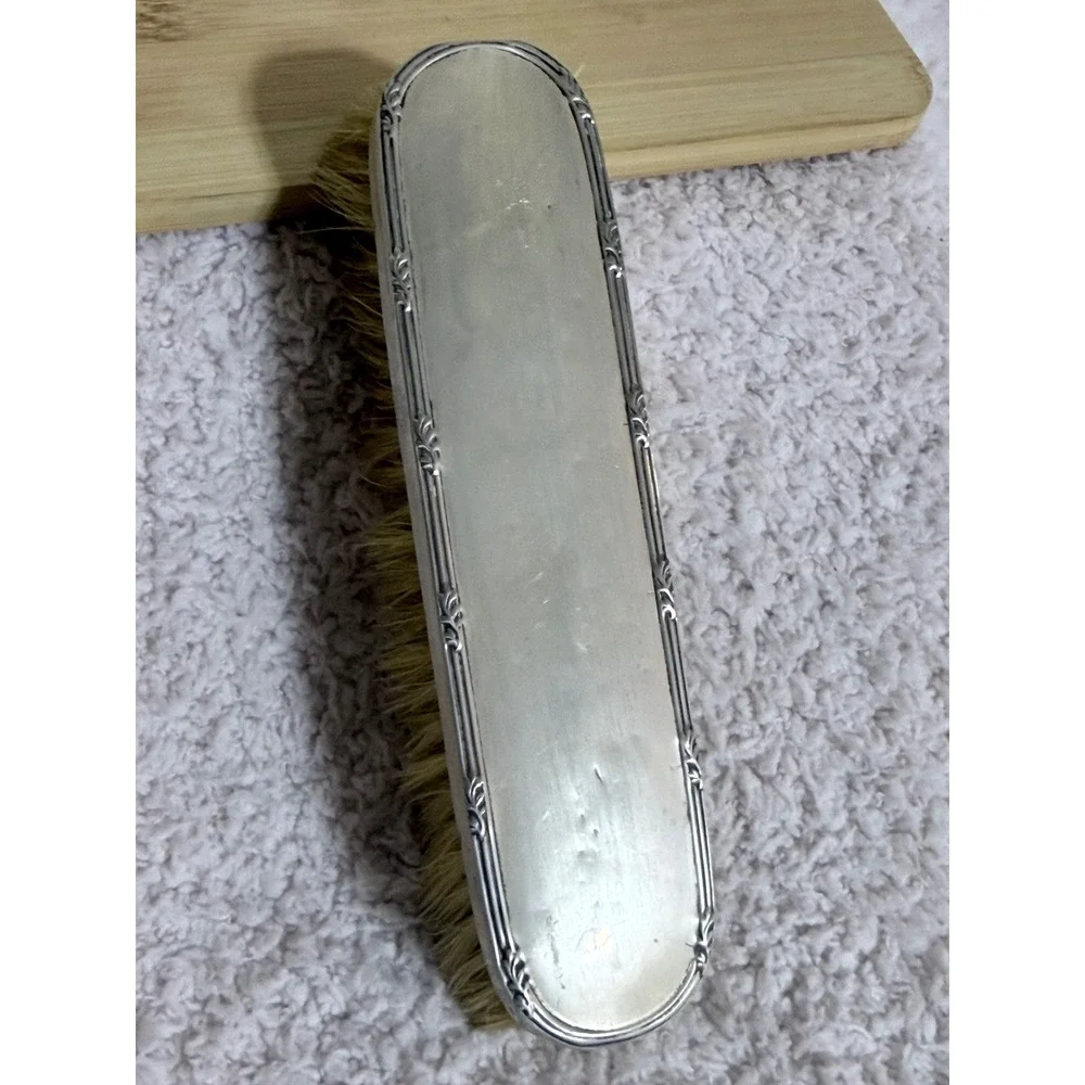 Vintage 1922 Adie Brothers Sterling Silver Clothes Brush Birmingham Hallmarked